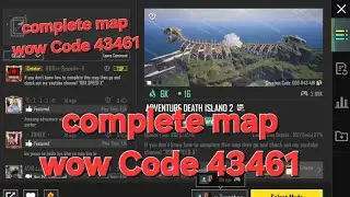 Bgmi wow Parkour map code 43461 | Adventure Death isand | #bgmilive#bgmi #pubg #pubgmobile