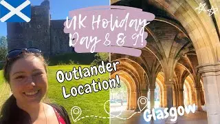 INVERARAY + GLASGOW OUTLANDER FILMING LOCATIONS! | DOUNE CASTLE | UK Holiday 2022