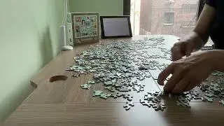 Speed puzzling in real time: SpeedPuzzling com MasterPieces, 500 pieces