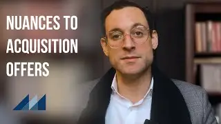 Getting the best business acquisition offer for all variables