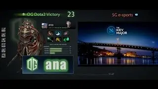 The Kiev Major 2017 | Round 1 | OG.ana - Dragon Knight