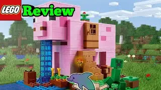 Lego Minecraft 21170 The Pig House Review