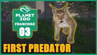 My First Predator Arrives | Planet Zoo Franchise Mode (Ep. 3) - 1JMGames
