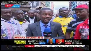 Street reactions to Donald Trumps victory in Nairobi 9/11/2016