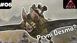 Podaří se mi ochočit mého prvního Desmoduse se 100% Efektivitou? ARK: Survival Ascended CZ/SK [06]