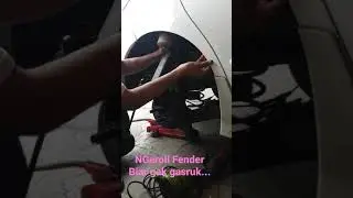 ngeroll  fender biar ban gak gasruk