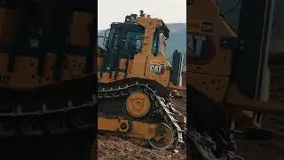D9 with HUGE blade stockpiling renewable wood product (hog fuel) burned for energy generation