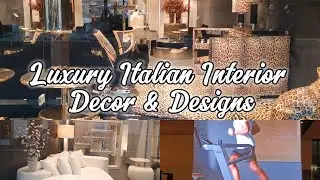 Luxury Italian Interior Decor & Designs | Dolce&Gabbana, Armani/Casa