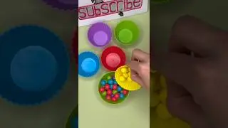 ASMR with Colorful Balls | Relaxing ASMR with Balls | Sorting Colorful Balls by Color #asmr
