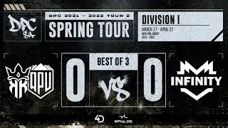 Apu King of Kings vs Infinity | Game 1 | SA DPC Division I | SeekNStrike & Lacoste