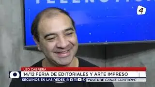 Leo Cabrera  -14/12 Feria de editoriales y arte impreso