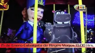 Cabalgata Reyes Magos 2014 Zimapán Hidalgo