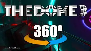 THE DOME 3 - VR (Virtual Reality) 360 - Circular Tunnel & Multicolor Neons