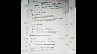 👉🏻#dca 1st year 💫👈🏻 #question #paper #2023 #shorts #viral #trending  #youtubeshorts 😎🤟💫💓