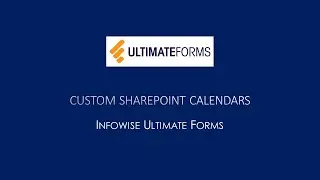 Custom Calendar Solution in SharePoint