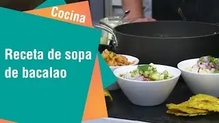 Receta de sopa de bacalao | Cocina