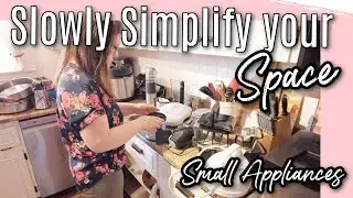 *NEW* SLOWLY SIMPLIFYING MY SPACE | SMALL KITCHEN APPLIANCES | #simplifymyspace