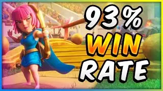 93% WIN RATE! BEST GRAVEYARD FREEZE DECK &mdash; Clash Royale