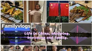 Mummy Ke Saath Shopping, Phir BBQ Dinner & LakeWalk &ndash; Life in china! #familyvlog #bbq #shoppingvlog