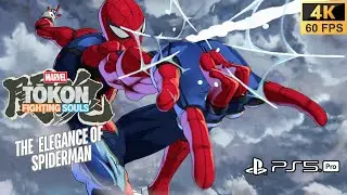 The Elegance Of Spiderman | Marvel Tokon Fighting Souls | PS5PRO(4K60fps)