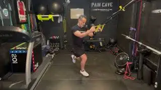 TRX Supported Reverse Lunges
