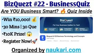 BizQuezt #22 | Naukari Campus