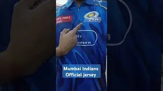 Mumbai Indians official jersey 2025 #mumbaiindians #fancode #mumbai #ipl #cricket #mumbaiindian