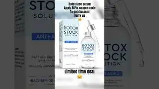 Botox face serum #skincare #viral #trending #youtubeshorts #ytshorts