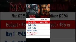 Maa vs Shaitaan | Collection, Hit or Flop | #shorts