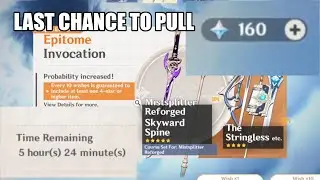 Last chance to pull Mitsplitter (Genshin Impact Edits)