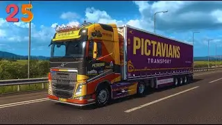 ETS2 [FR] [La Chronique du Pictavien] S1 E25: Direction l'Allemagne ( Lille- Duisbourg)
