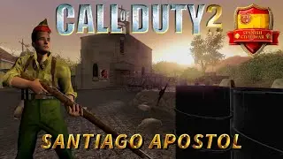 Call of Duty 2:  Santiago Apostol | Spanish Civil War  Veteran Gameplay custom