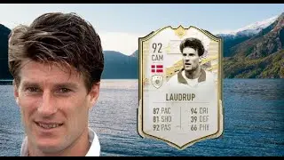 FIFA 21 - BEST CHEAP ICON!!!!!! PRIME ICON MOMENTS 92 RATED MICHAEL LAUDRUP PLAYER REVIEW