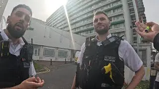 Migrant workers again! Security try to steal my camera 🚨👀🚔❌