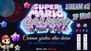 New Sheep Hack !!! Super Mario Galaxy My Poem To Life Savestates Less #5  (Portrait)