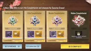 Codm Completing Tasks & Claiming Golden Week Swap Blitz Bundles Part 1 | S4 Infinity Realm