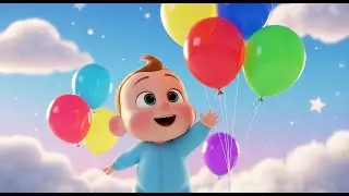 Baby Balloon Colors Song 👶🎈 | Educational Nursery Rhyme