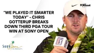 Chris Gotterup Reveals The Moment It Turned At Sony Open 2026