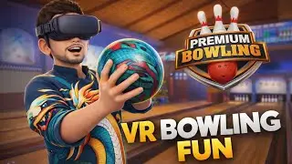 Back to Back Strikes || Playing Bowling on Meta Quest 3 || VR Gaming