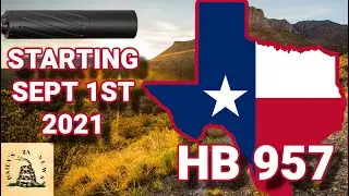 Texas HB 957 Takes Effect Sept 21st.  What's Going to Happen