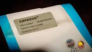 Thermometer gun,infrared body. Model:KD3356 Model:YK001 menggunakan Batre Remote TV (AAA LR03 1,5V)