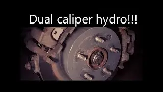 370Z GKtech Dual caliper-hydro install