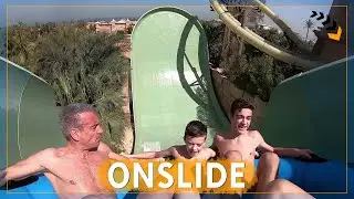 Zoomerango - Aquaventure Waterpark Atlantis The Palm | Half Pipe Raft Slide | POV
