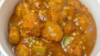 रेस्टोरेंट स्टाइल वेज मंचूरियन रेसिपी |Veg Manchurian with Gravy |소스 듬뿍 베지 만추리안 레시피