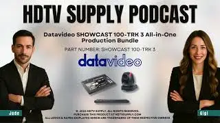 Datavideo SHOWCAST 100-TRK 3 All-in-One Production Bundle