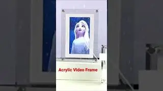 Acrylic video frame art frame #nfts#nfc#infinityobjects