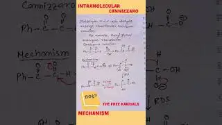 Intramolecular Cannizzaro reaction  #mechanism #cannizzaroreaction #jee #neet #boardexam