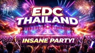 EDC Thailand: The Craziest Neon Festival on Earth 🇹🇭