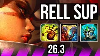 RELL & Yasuo vs PANTHEON & Kai'Sa (SUP) | 21K damage | NA Challenger | 26.3
