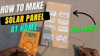 How to make solar panel at home || How make to || Solar panel ||Creative Subham || #howtomake
